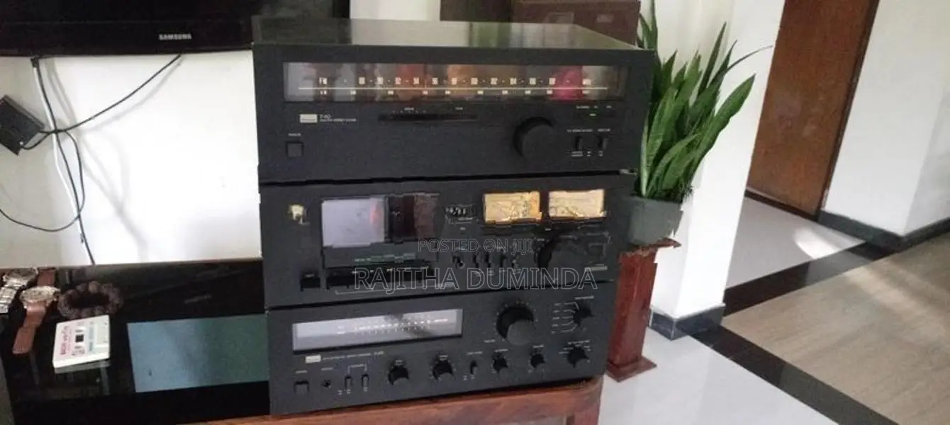 SUNSUI amplifier tuner with cassette player
