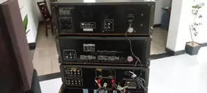 SUNSUI amplifier tuner with cassette player