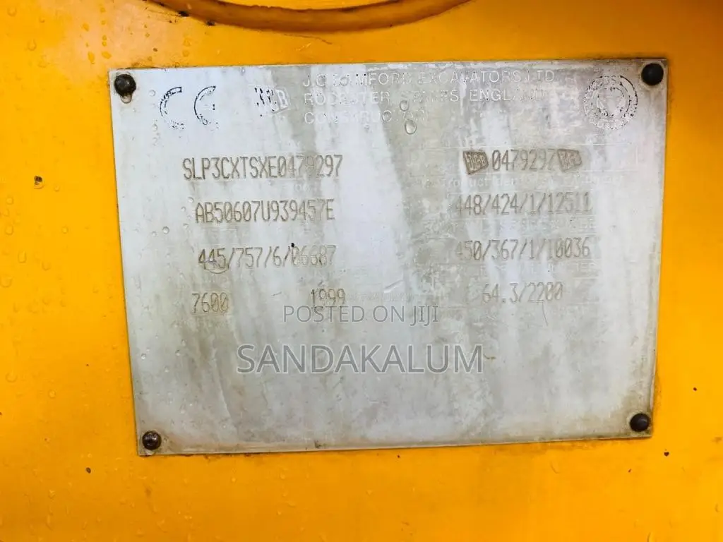 JCB Project 12 1999 Heavy-Duty (Used)