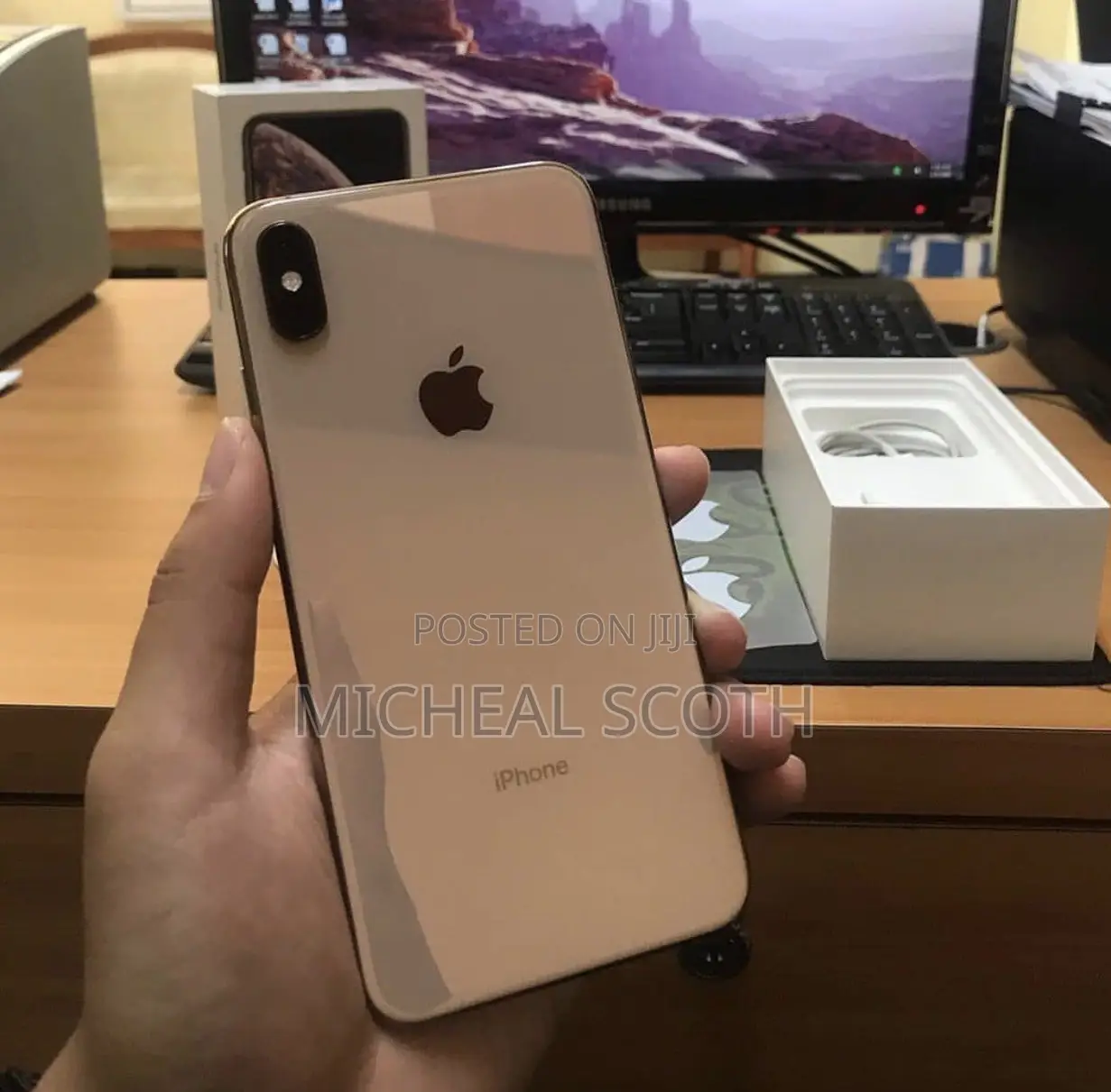 New Apple iPhone XS Max 512 GB Gold