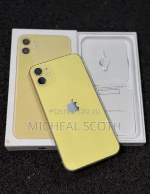 New Apple iPhone 11 256 GB Yellow