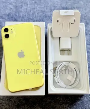 New Apple iPhone 11 256 GB Yellow