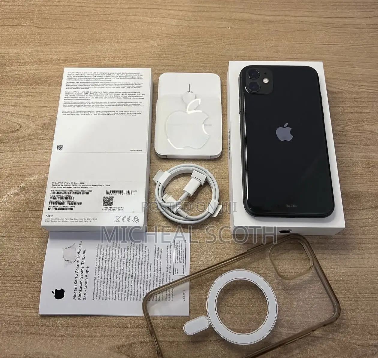 New Apple iPhone 11 256 GB Black