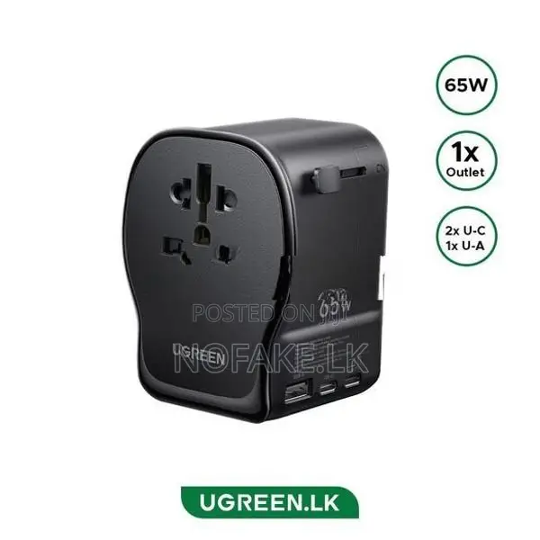 Ugreen 65W Universal Travel Adapter