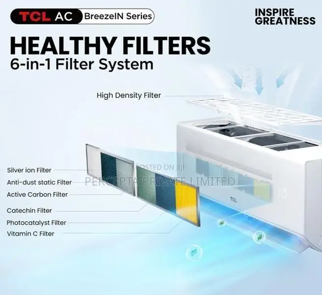 TCL BreezeIn Series 12000BTU Ai Inverter Air Conditioner | Best Price