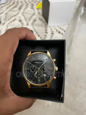 Kenneth Cole New York Gold Watch