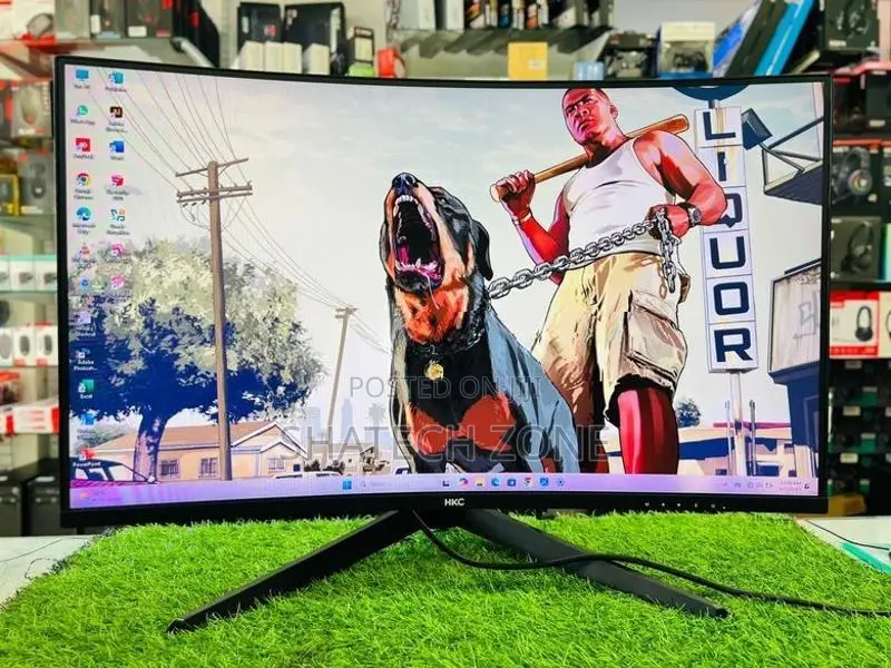 Monitor 17" 19'' 22" 23'' 24" 27'' 32" IPS|2K|Curved|Frameless|1080P|F