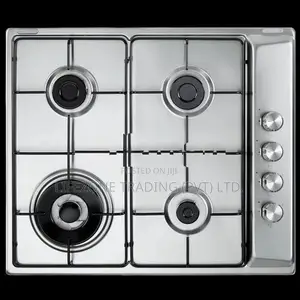 NEW 4 Gas Burners Built-in Cooker Hob (Silver)