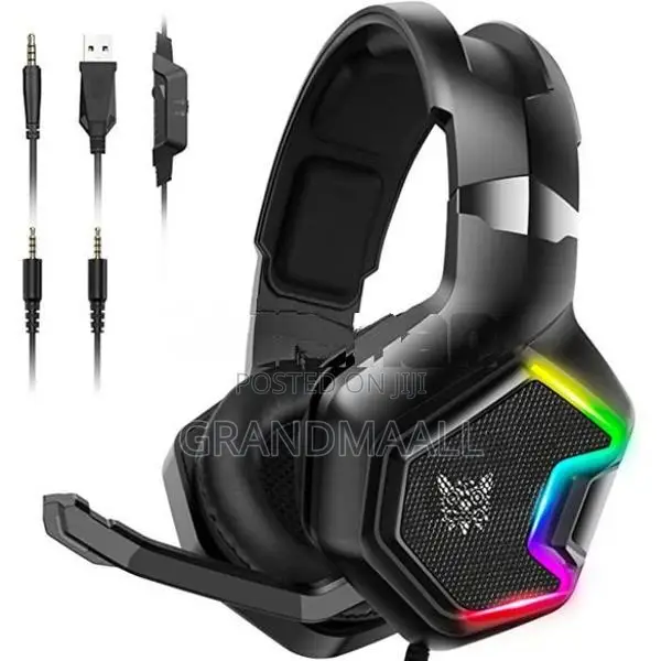 K10 Pro Wired Gaming Headphones with Mic