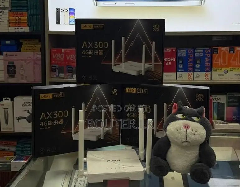 Plery AX300 Unlock High speed Home Router 4G 300Mbps