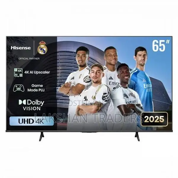 New Hisense 65″ UHD 4K VIDAA Smart TV - 65A6Q