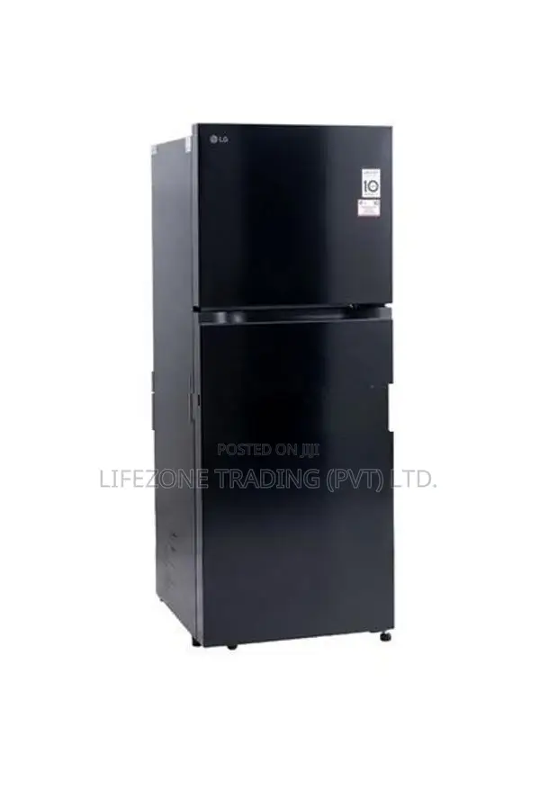 LG 265 Liter Double Door Inverter Refrigerator - Black