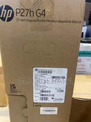 HP P27h G4 27’Inch frameless FHD Monitor