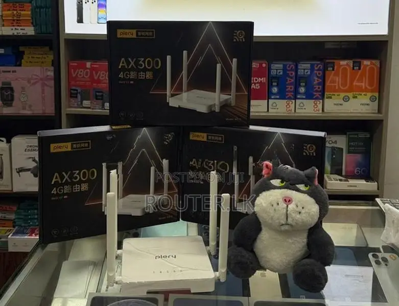 Plery AX300 Unlock High speed Home Router 4G 300Mbps