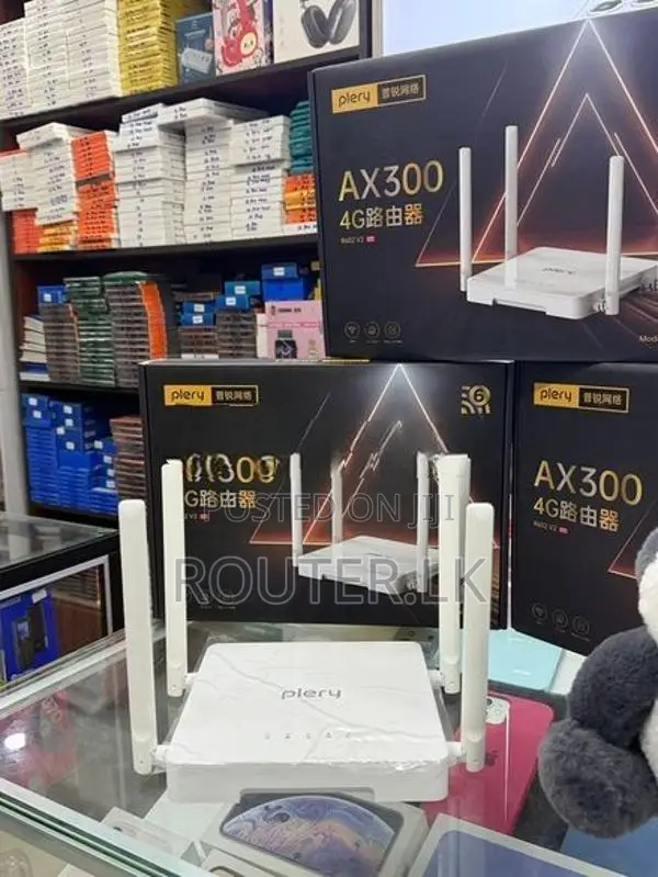Plery AX300 Unlock High speed Router 4G 300Mbps