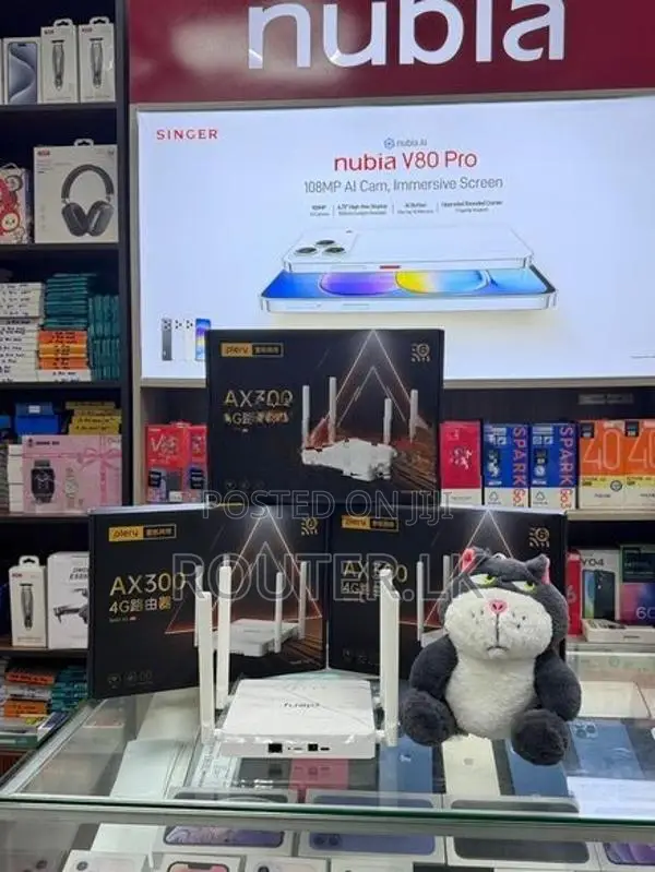 Plery AX300 Unlock High speed Router 4G 300Mbps