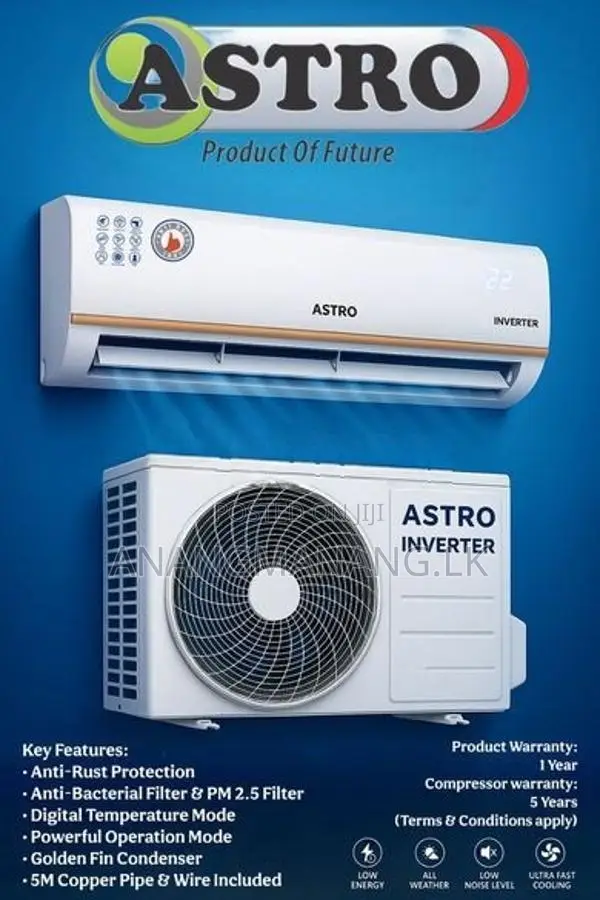 Astro 12000BTU Inverter Air Conditioner AC