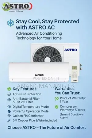 Astro 24000BTU Non Inverter Air Conditioner AC