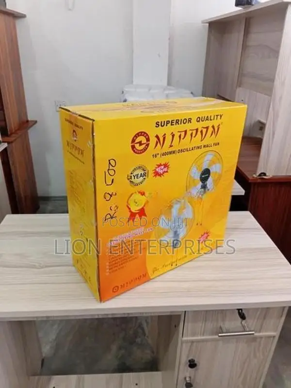 Nippon wall fan 1 year warranty