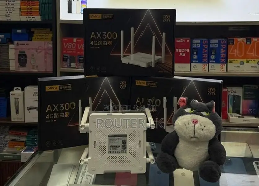 Plery AX300 Unlock High speed Home Router 4G 300Mbps