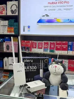 plery outdoor Router AX300 High speed Any sim 300Mbps