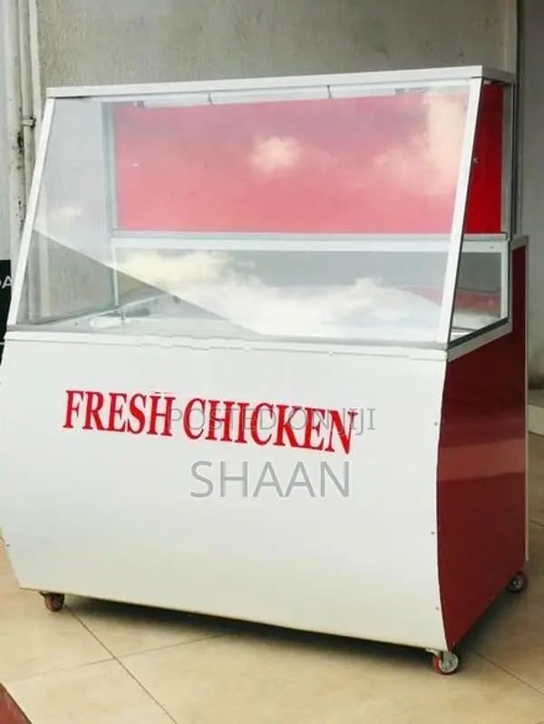 කුකුල් මස් සහ මාළු ශීතකරන. Chicken & Fish Display Coolers