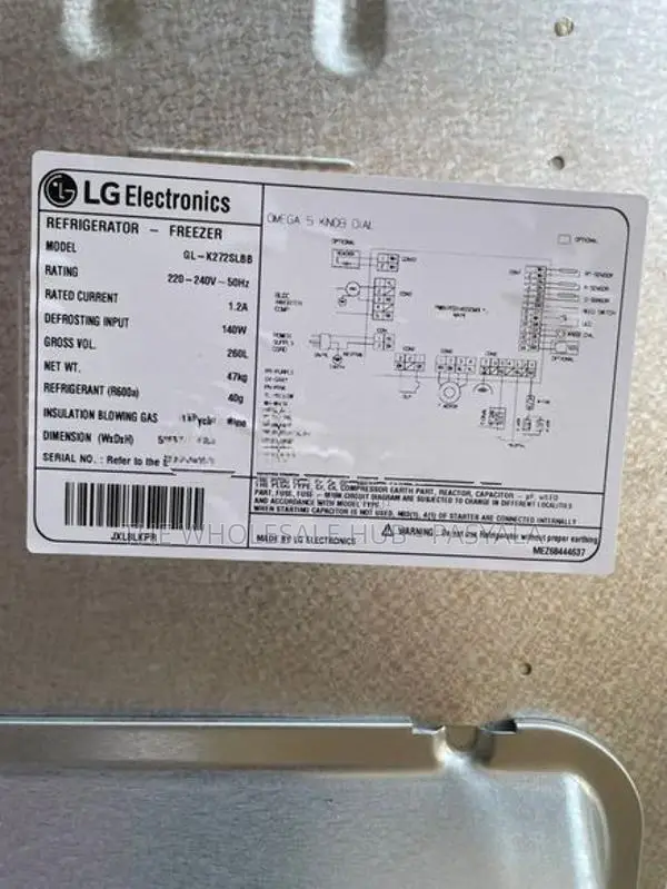 LG -GL 272 Refrigerator