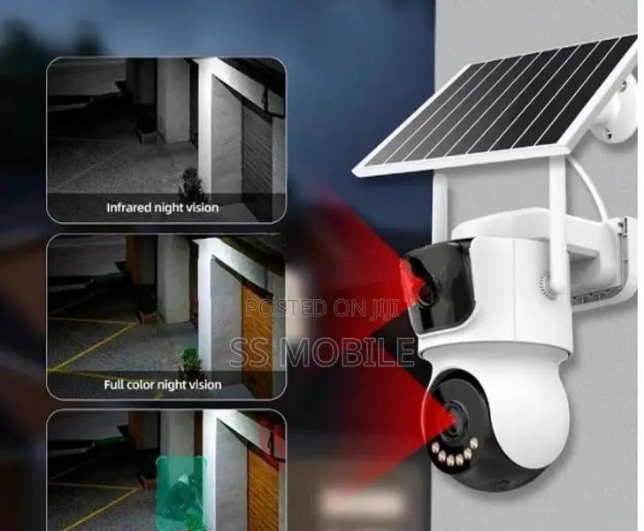 8MP 4G Solar Battery Camera PTZ Human Detection CCTV