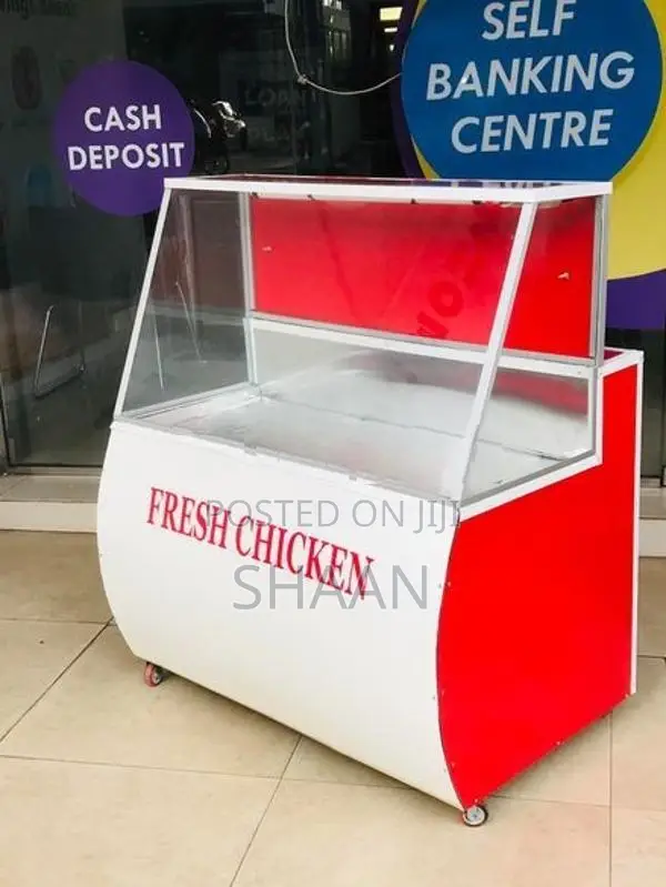 කුකුල් මස් සහ මාළු ශීතකරන. Chicken & Fish Display Coolers