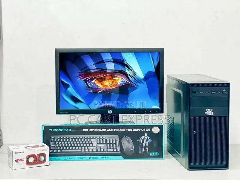 I3 3RD GEN FULLSET PC WITH 20" WIDE MONITOR