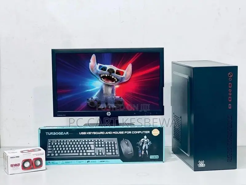 I3 6TH GEN FULLSET PC WITH 20" WIDE MONITOR