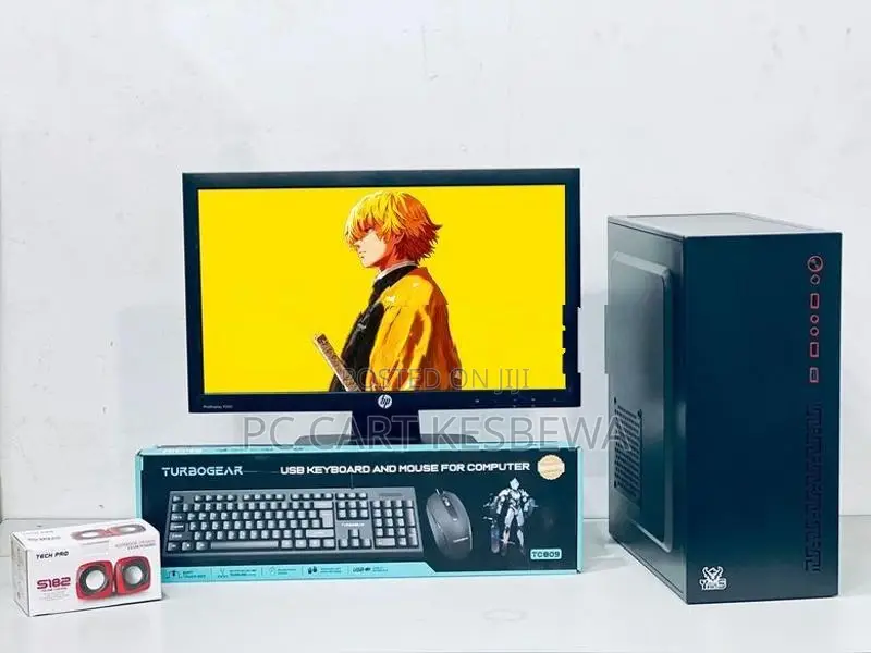 I5 6TH GEN FULLSET PC WITH 20" WIDE MONITOR