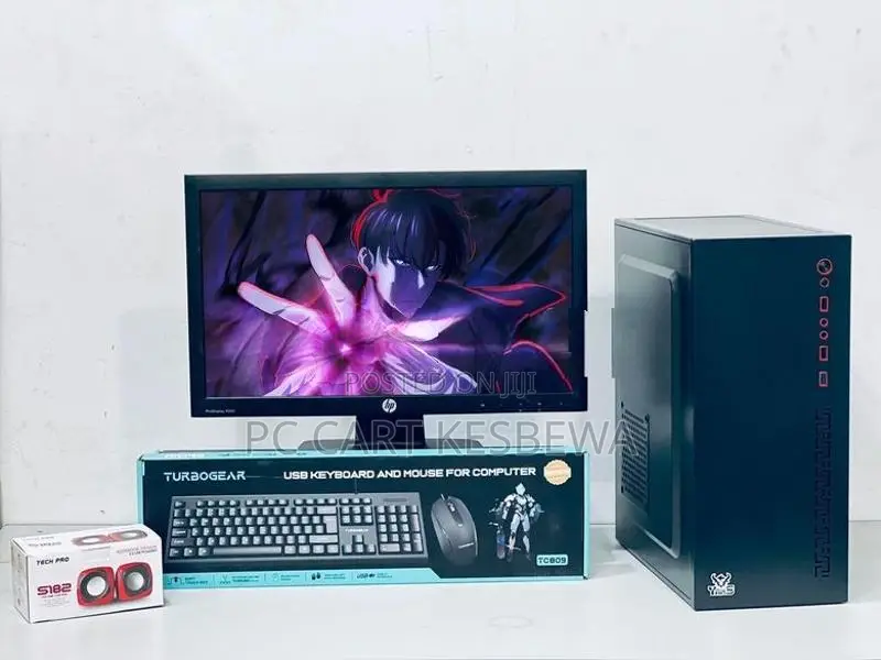I7 6TH GEN FULLSET PC WITH 20" WIDE MONITOR