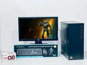 I5 7TH GEN FULLSET PC WITH 20" WIDE MONITOR