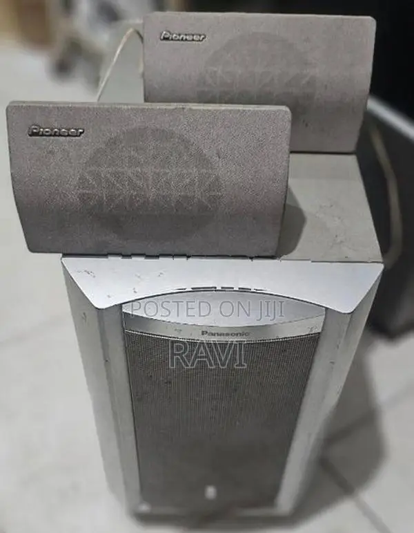 subwoofer, 2 speakers, Amp
