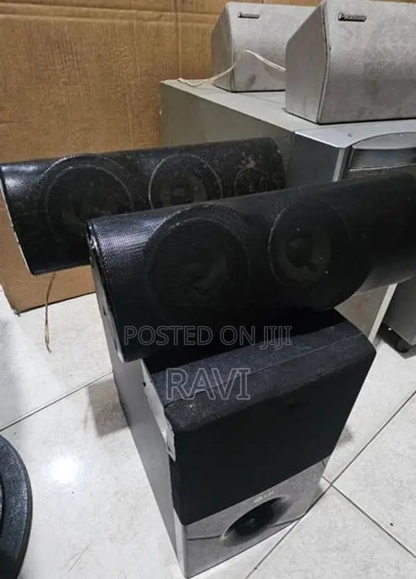 subwoofer, 2 speakers, Amp