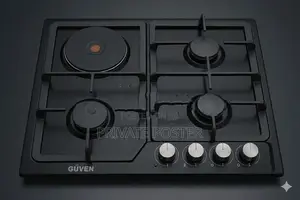 GUVEN (German) 3GAS Burner +1Electric Hot Plate Cooker Hob