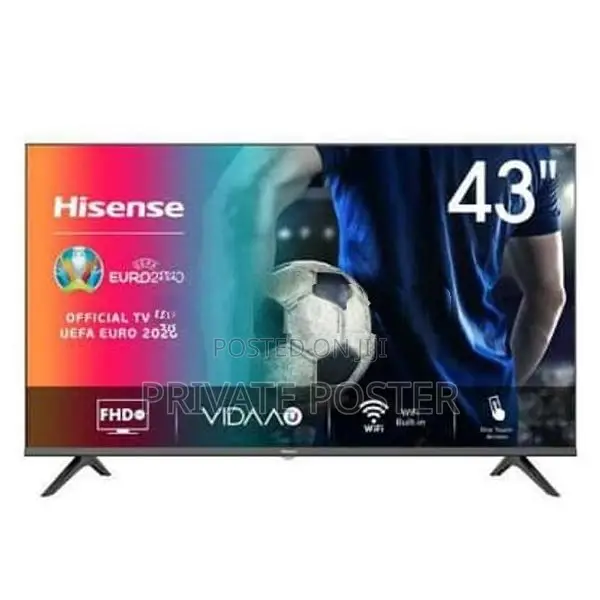 New HISENSE 43" Smart FHD LED Frameless VIDAA OS TV