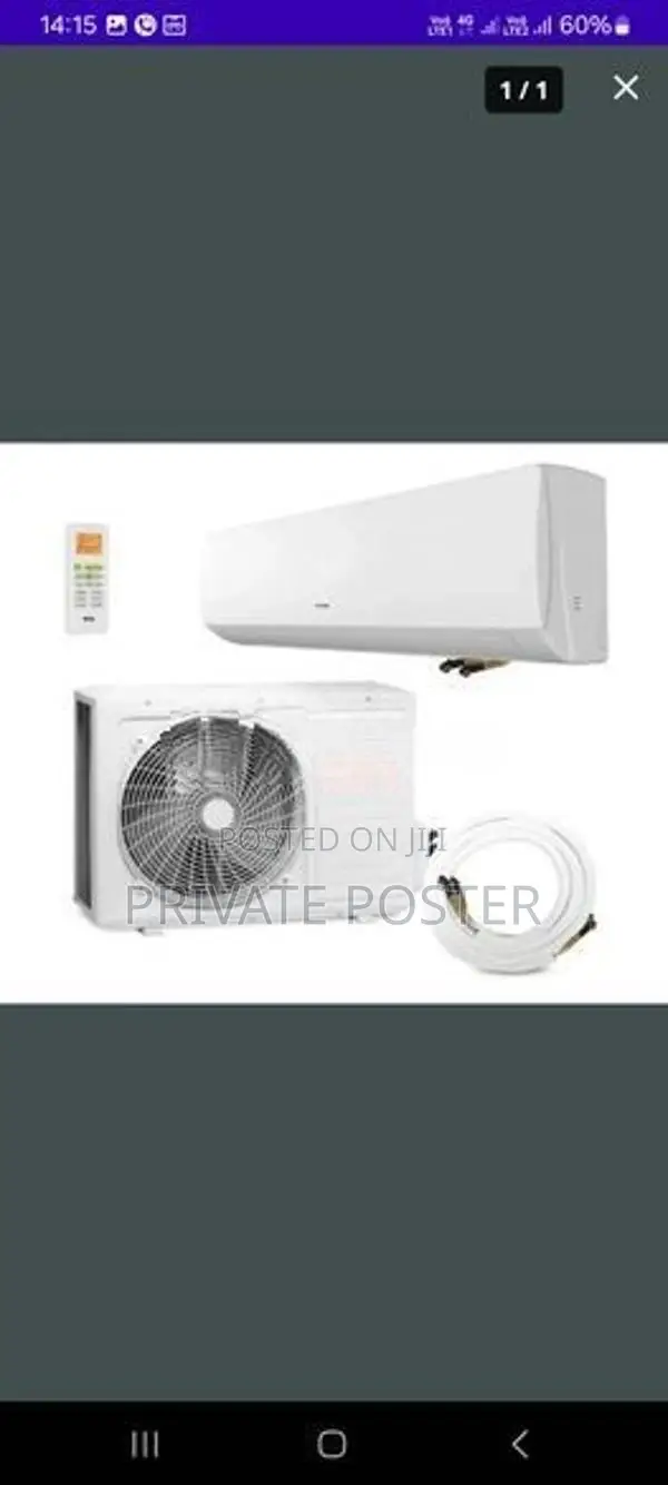 TCL 12000BTU Split Type R32 Gas Smart Inverter Wi-Fi Air conditioner