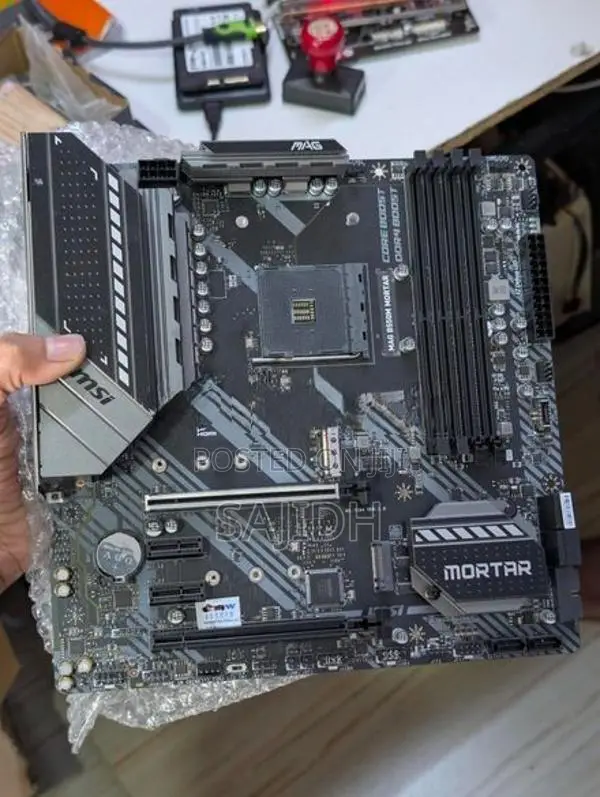 MSI AND AORUS B550 MOTHERBOARD (USED AM4)