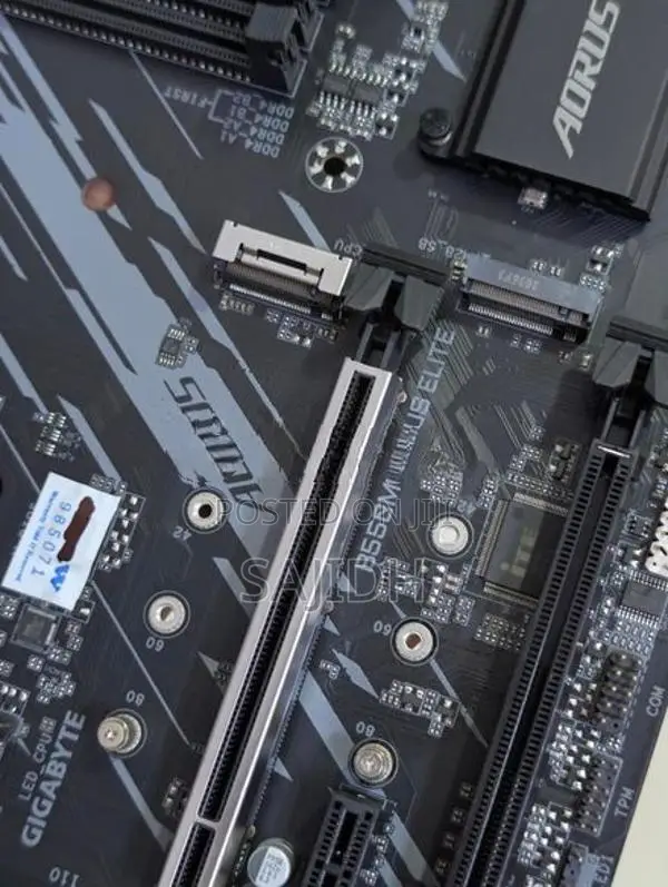 MSI AND AORUS B550 MOTHERBOARD (USED AM4)