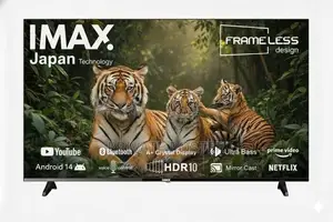 New IMAX (JAPAN) 50" Android 14 4K Smart LED TV +Voice Control