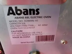 ABANS 60 L ELECTRONIC OVEN