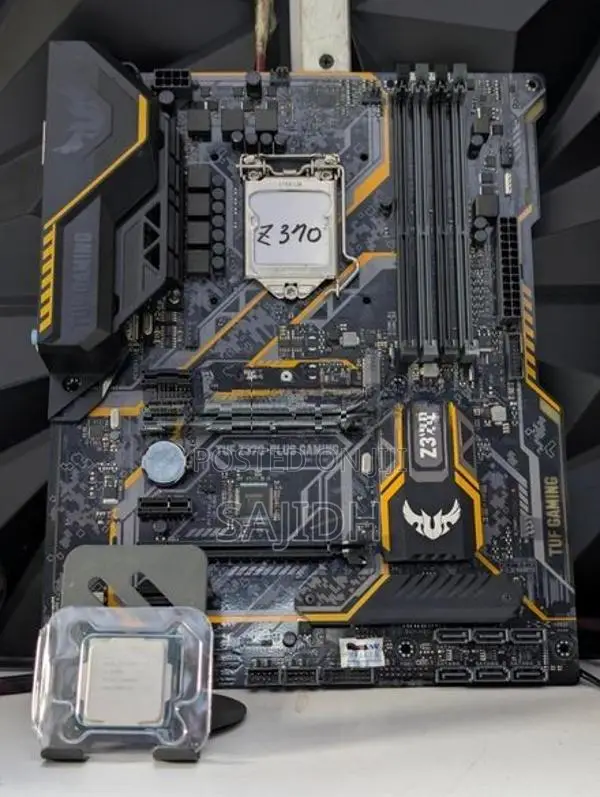 i5 9GEN PROCESSOR WITH Z370 ASUS TUF GAMING (COMBO)