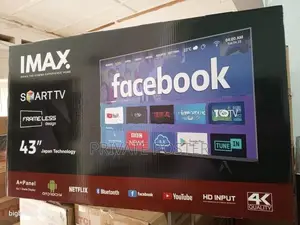 New IMAX (JAPAN) 43" Smart Android 14 FHD (4K Support) LED Frameless T
