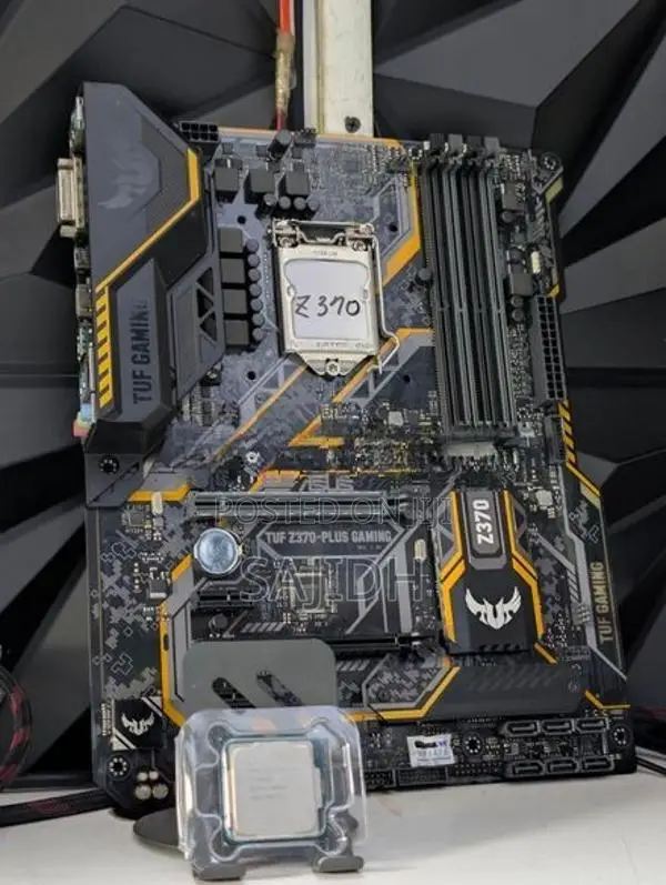 i5 9GEN PROCESSOR WITH Z370 ASUS TUF GAMING (COMBO)