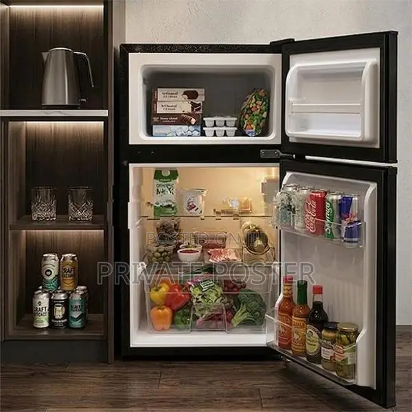 New 87L Signature Double Door Refrigerator(Company warranty)