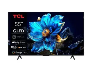 New 55" TCL Smart QLED 4K UHD HDR Google TV (P8K Model)