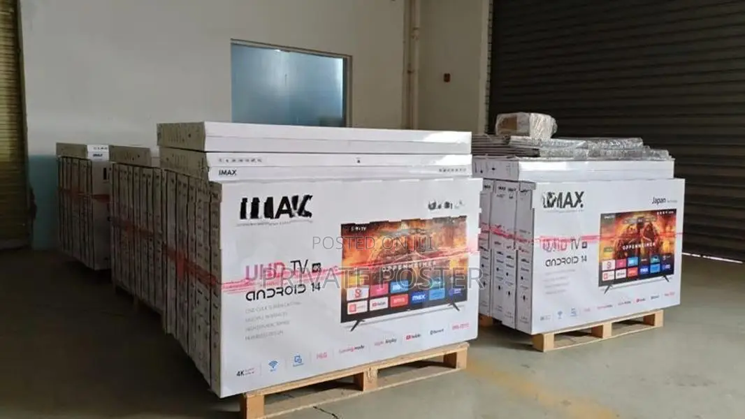 IMAX (JAPAN) 65" Smart 4K Android 14 UHD Frameless LED +Voice Control