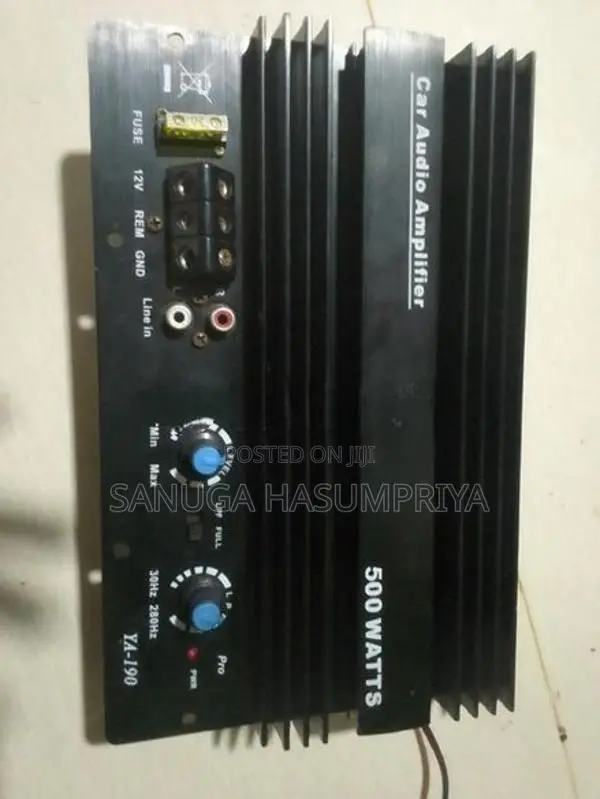 Car Sound Control Amplifier